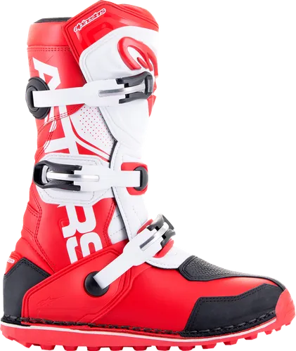 Alpinestars Tech-T Boots Adult 6 7 8 9 10 11 12 13 Red Black White Brown 5