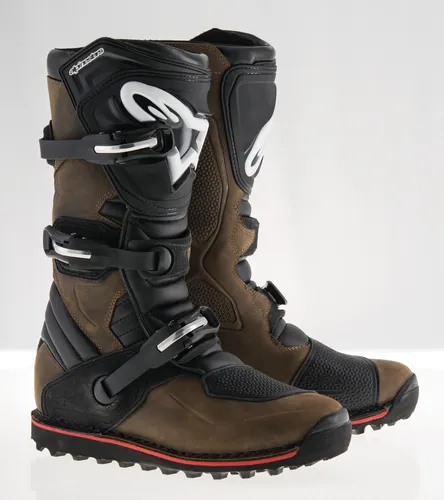 Alpinestars Tech-T Boots Adult 6 7 8 9 10 11 12 13 Red Black White Brown 59