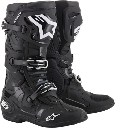 Alpinestars Tech 10 Boots Adult 7 8 9 10 11 12 13 14 Yellow Black Red Purple Pink White Blue Orange Fluorescent Red Navy 100