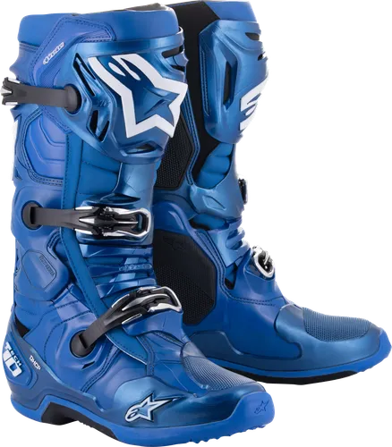 Alpinestars Tech 10 Boots Adult 7 8 9 10 11 12 13 14 Yellow Black Red Purple Pink White Blue Orange Fluorescent Red Navy 36