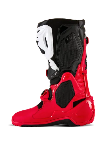 Alpinestars Tech 10 Enduro Boots Adult 7 8 9 10 11 12 13 14 Black White Fluorescent Orange Bright Red 56
