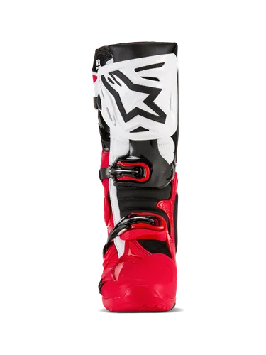 Alpinestars Tech 10 Enduro Boots Adult 7 8 9 10 11 12 13 14 Black White Fluorescent Orange Bright Red 71