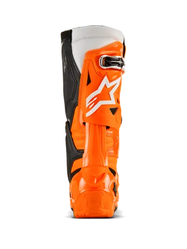 Alpinestars Tech 10 Enduro Boots Adult 7 8 9 10 11 12 13 14 Black White Fluorescent Orange Bright Red 73