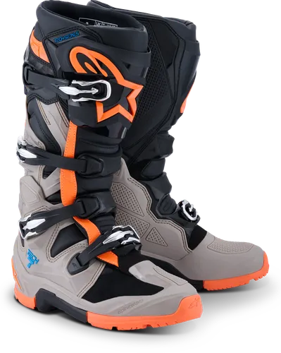 Alpinestars Tech 7 Enduro Boots Adult 5 6 7 8 9 10 11 12 13 14 15 16 Black Red Green Silver White Gray Orange Purple 53