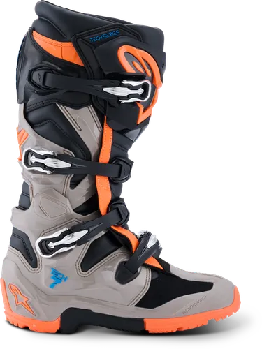 Alpinestars Tech 7 Enduro Boots Adult 5 6 7 8 9 10 11 12 13 14 15 16 Black Red Green Silver White Gray Orange Purple 54