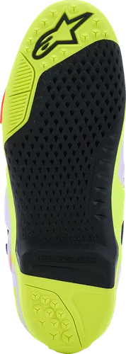 Alpinestars Tech 10 Supervented Boots Adult 7 8 9 10 11 12 13 14 Rainbow Black White Blue Red Orange Fluorescent Orange Purple Pink Fluorescent Yellow 5