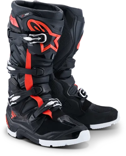 Alpinestars Tech 7 Enduro Drystar Boots Adult 7 8 9 10 11 12 13 14 Black White Red Gray Tan Blue Gold 50