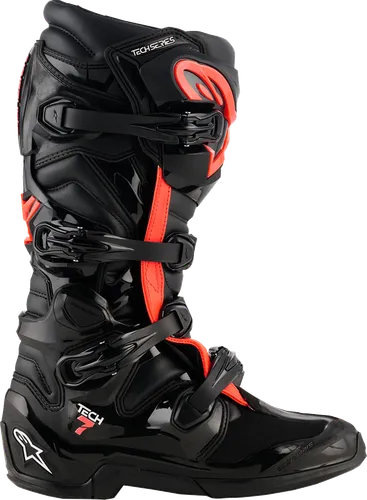 Alpinestars Tech 7 Boots Men Adult 5 6 7 8 9 10 11 12 13 14 15 16 Black Fluorescent Red Blue Purple Fluorescent Orange Gray Red White Fluorescent Yellow Pink Fluorescent Pink 142