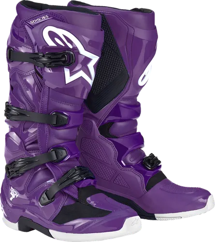 Alpinestars Tech 7 Boots Men Adult 5 6 7 8 9 10 11 12 13 14 15 16 Black Fluorescent Red Blue Purple Fluorescent Orange Gray Red White Fluorescent Yellow Pink Fluorescent Pink 25