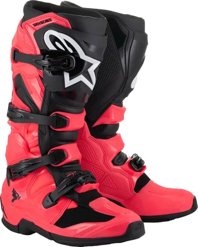Alpinestars Tech 7 Boots Men Adult 5 6 7 8 9 10 11 12 13 14 15 16 Black Fluorescent Red Blue Purple Fluorescent Orange Gray Red White Fluorescent Yellow Pink Fluorescent Pink 126