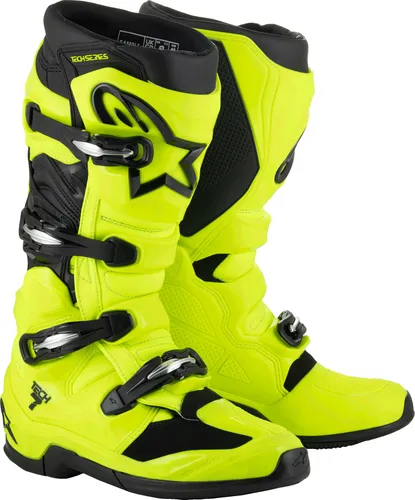 Alpinestars Tech 7 Boots Men Adult 5 6 7 8 9 10 11 12 13 14 15 16 Black Fluorescent Red Blue Purple Fluorescent Orange Gray Red White Fluorescent Yellow Pink Fluorescent Pink 177