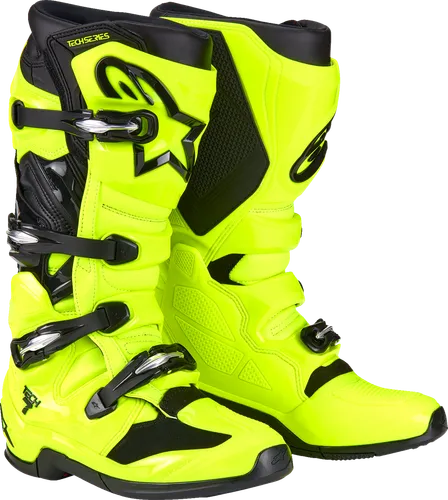 Alpinestars Tech 7 Boots Men Adult 5 6 7 8 9 10 11 12 13 14 15 16 Black Fluorescent Red Blue Purple Fluorescent Orange Gray Red White Fluorescent Yellow Pink Fluorescent Pink 45