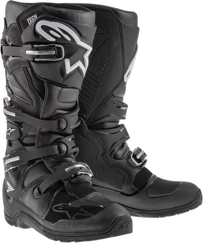 Alpinestars Tech 7 Enduro Boots Adult 5 6 7 8 9 10 11 12 13 14 15 16 Black Red Green Silver White Gray Orange Purple 23