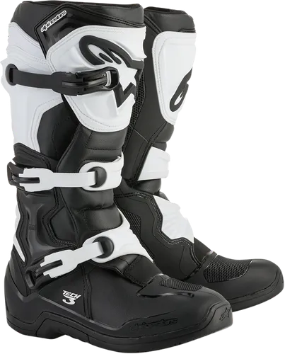 Alpinestars Tech 3 Boots Adult 6 7 8 9 10 11 12 13 14 Black Gray Red White Blue Yellow Fluorescent Yellow 29