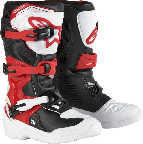 Alpinestars Tech 3S Boots Youth 4 6 7 8 Black White Red Blue Orange Yellow Pink 15