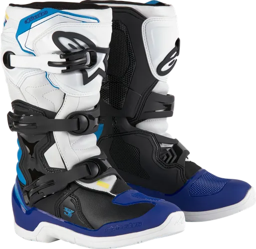 Alpinestars Tech 3S Boots Youth 4 6 7 8 Black White Red Blue Orange Yellow Pink 14