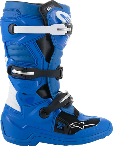 Alpinestars Tech 7S Boots Youth  Gray Red Black Blue White 22