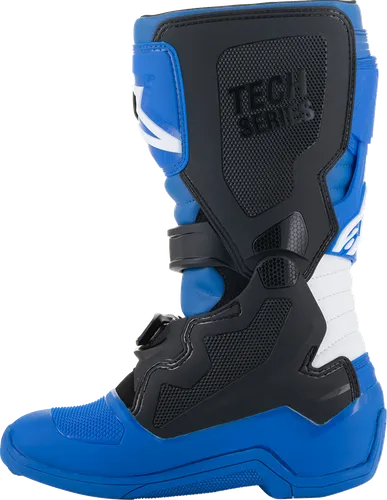 Alpinestars Tech 7S Boots Youth  Gray Red Black Blue White 19