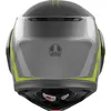 AGV Adult Streetmodular Resia Helmet Modular | M XL 2XL | Black Gray Fluorescent Yellow