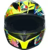 AGV Adult K3 Rossi Winter 2019 Helmet Full Face | S M L XL 2XL | Multi