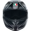 AGV Adult K3 Compound Helmet Full Face | S M L XL 2XL | Black Gray Red
