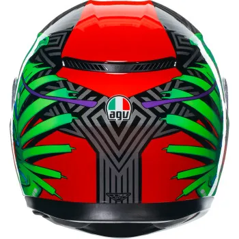 AGV Adult K3 Kamaleon Helmet Full Face | S M L XL 2XL | Black Green Red