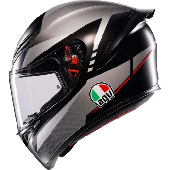 AGV Adult K1 S Lap Helmet Full Face | S L XL | Black Gray