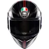 AGV Adult K1 S Lap Helmet Full Face | S L XL | Black Gray
