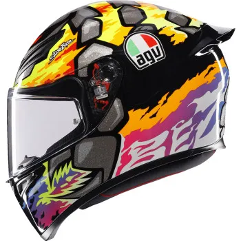 AGV Adult K1 S Bezzecchi 2023 Helmet Full Face | S M L 2XL | Multi