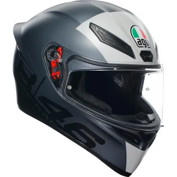 AGV Adult K1 S Limit 46 Helmet Full Face | S M L XL 2XL | Gray