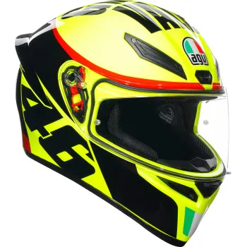 AGV Adult K1 S Grazie Vale Helmet Full Face | S M L XL | Yellow