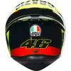AGV Adult K1 S Grazie Vale Helmet Full Face | S M L XL | Yellow