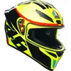 AGV Adult K1 S Grazie Vale Helmet Full Face | S M L XL | Yellow