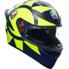 AGV Adult K1 S Soleluna 2018 Helmet Full Face | S L XL | Blue Yellow