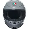 AGV Adult K6 S Carbon Fiber Solid Helmet Full Face | XS L XL 2XL | White Black Gray