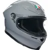 AGV Adult K6 S Carbon Fiber Solid Helmet Full Face | XS L XL 2XL | White Black Gray