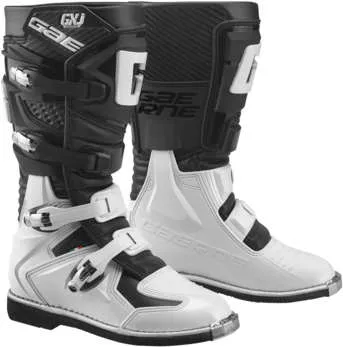 Gaerne GXJ Boots Youth 1 2 3 4 5 6 Black White Gray Yellow 13