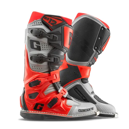 Gaerne SG-12 Boots '25 Adult 8 9 10 11 12 13 Teal White Purple Black Yellow Red Blue Gray Orange 46