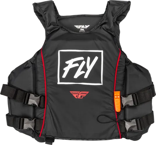 Fly Racing Pullover Nylon Floatation Vest Black Adult S M L XL 3