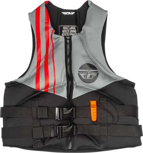 Fly Racing Neoprene Floatation Vest Black Blue Hi Viz Teal Gray Orange Red Adult XS S M L XL 2XL 3XL 13