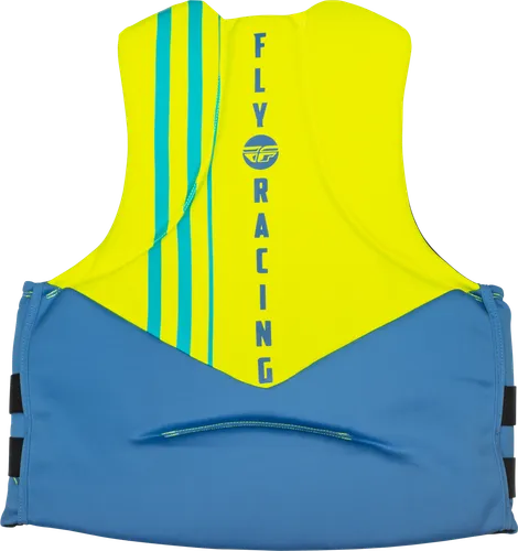 Fly Racing Neoprene Floatation Vest Black Blue Hi Viz Teal Gray Orange Red Adult XS S M L XL 2XL 3XL 8