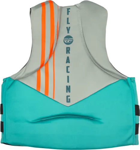 Fly Racing Neoprene Floatation Vest Black Blue Hi Viz Teal Gray Orange Red Adult XS S M L XL 2XL 3XL 24