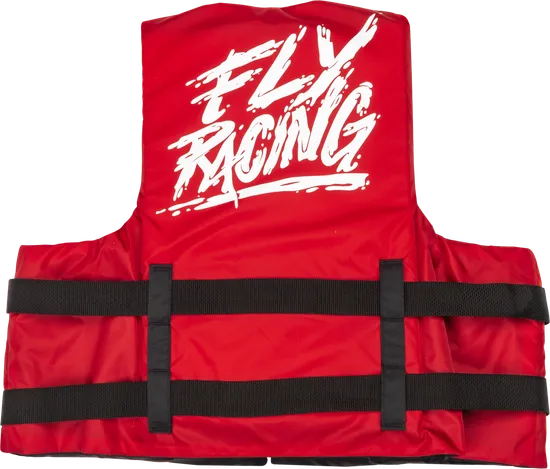 Fly Racing Nylon Flotation Vest Red White Green Yellow Gray Black Pink Teal Adult XS S M L XL 2XL 3XL 44