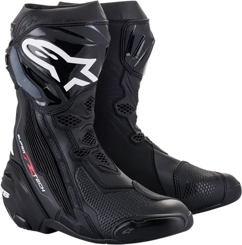 Alpinestars Supertech R Boots Adult 10.5 11.5 12 12.5 6 6.5 7.5 8 9 9.5 Black Red White Gray 4