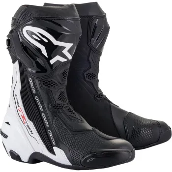 Alpinestars Supertech R Boots Adult 10.5 11.5 12 12.5 6 6.5 7.5 8 9 9.5 Black Red White Gray 36