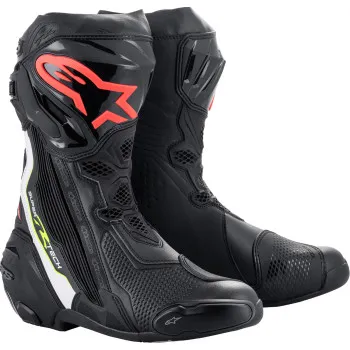 Alpinestars Supertech R Boots Adult 10.5 11.5 12 12.5 6 6.5 7.5 8 9 9.5 Black Red White Gray 11