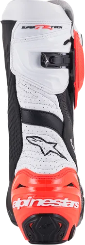 Alpinestars Supertech R Vented Boots Adult 10.5 11.5 12 12.5 4 5 6 6.5 7.5 8 9 9.5 Black White Gray Blue Fluorescent Yellow Red Orange Fluorescent Red 28
