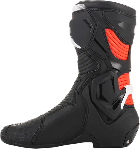Alpinestars SMX Plus Boots Adult 10.5 11.5 12 12.5 3.5 5 6 6.5 7.5 8 9 9.5 Black White Red 33