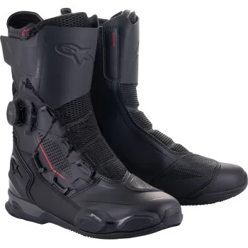 Alpinestars SP-X BOA Boots Adult 10.5 11.5 12 12.5 5 6 6.5 7.5 8 9 9.5 Black Silver 9