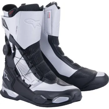 Alpinestars SP-X BOA Boots Adult 10.5 11.5 12 12.5 5 6 6.5 7.5 8 9 9.5 Black Silver 60